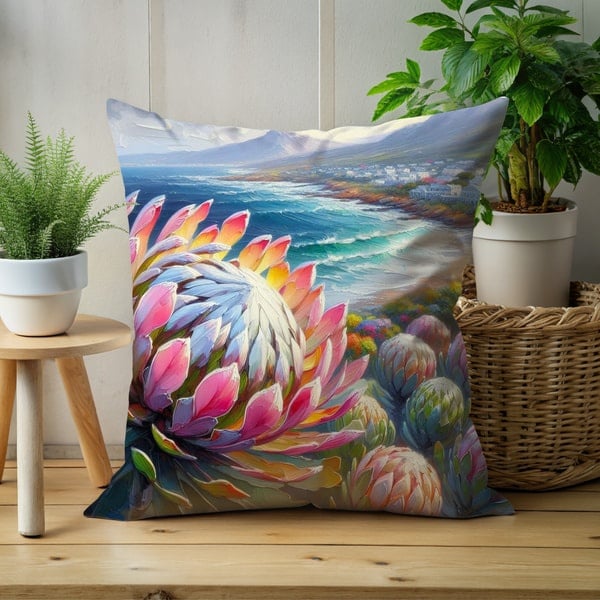 Protea landscape- Scatter cushion cover