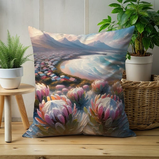 Protea mountain- Scatter cushion cover Cotton