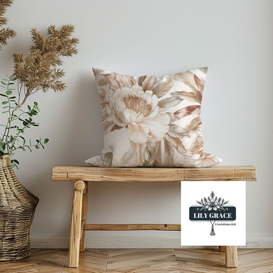Vintage flowers scatter cushion covers