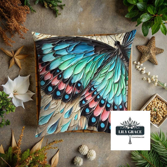 Butterfly painting scatter cushions covers