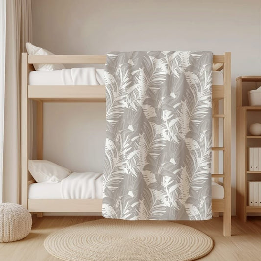 Taupe & Cream Soft Blanket