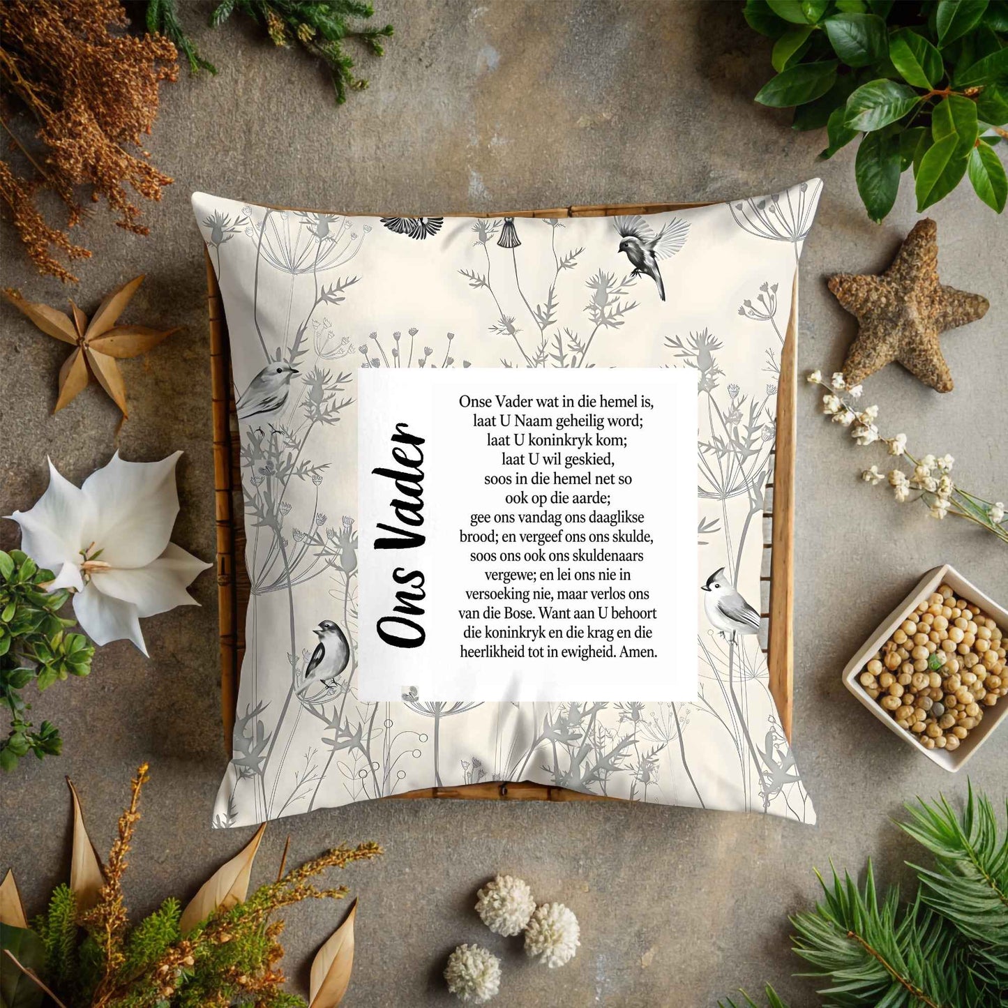 Onse Vader - faith fleece blanket