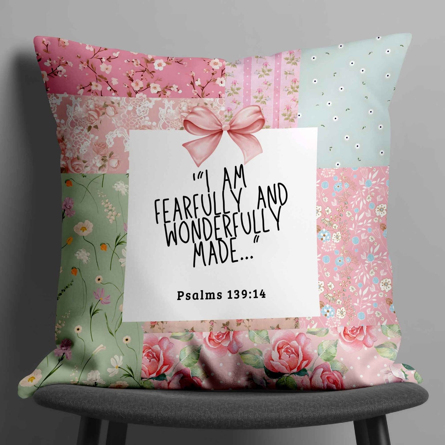 Fearfully and Wonderfully Made fleece blanket