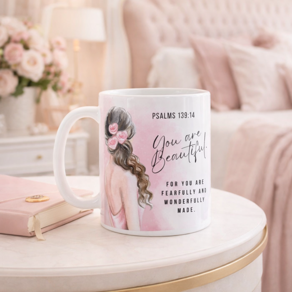 Christian Art Gifts,  beautiful designer Christian mug