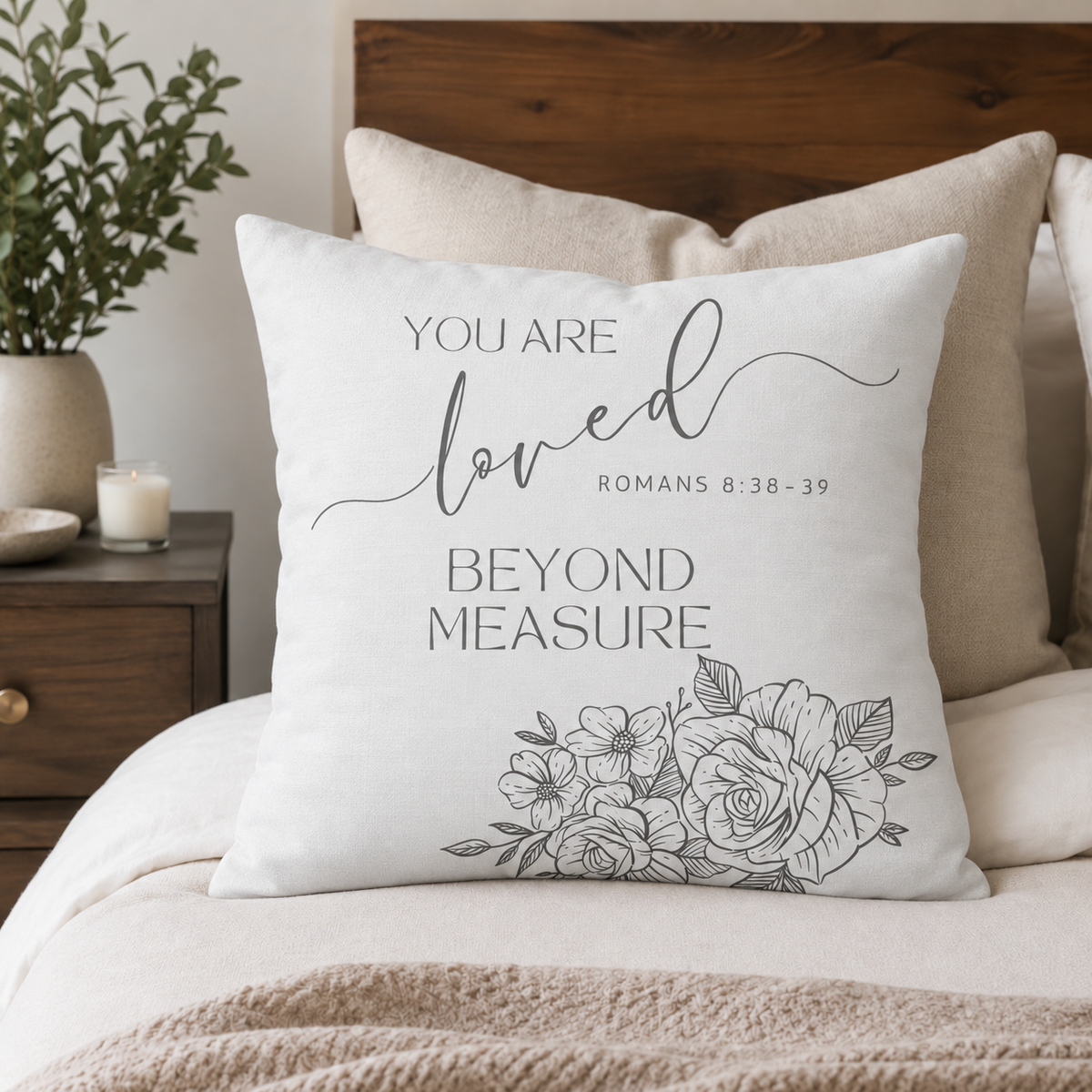 Loved Beyond Measure Scatter Cushion Cover