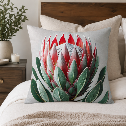 Solitaire protea scatter cushion covers